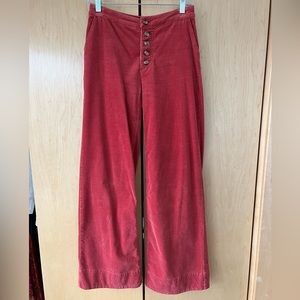 Anthropologie Corduroy flare pants